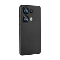 Xiaomi Redmi Note 13 4G Kılıf Zore Premier Silikon Kapak - Siyah