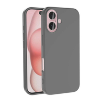 Apple iPhone 16 Kılıf Zore LSR Lansman Kapak - Titanyum-Gri