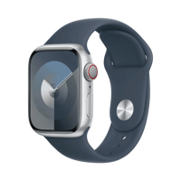 Apple Watch Series 9 - Alüminyum - 41mm - Cellular - Gümüş