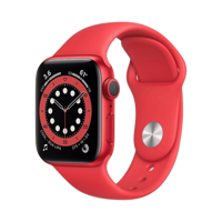 Apple Watch Series 6 - Alüminyum - 40mm - Cellular - Kırmızı