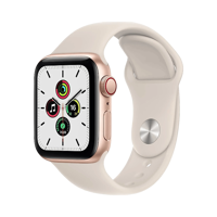 Apple Watch SE - Alüminyum - 40mm - Cellular - Altın