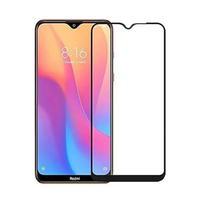 Nettech Xiaomi Redmi 8 Uyumlu 5D Glas Full Cam Koruyucu (Siyah) VR-19716