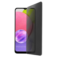 Nettech Samsung Galaxy A03S Uyumlu Ön Koruma Hayalet Seramik Nano Ekran Koruyucu (Siyah) NT-95619