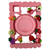 Nettech Universal 9 Inch Uyumlu Kids Silikon Arka Koruma (Pembe) NT-106384