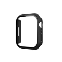 Apple Watch 10 46mm Şeffaf Kasa ve Ekran Koruyucu Zore Watch Gard 13  Siyah