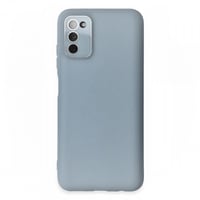 Nettech Samsung Galaxy A03S Uyumlu Nano Arka Koruma Kılıf (Gri) NT94077