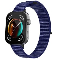 Huawei Watch Fit 3 Zore KRD03 Hasır Kordon İndigo