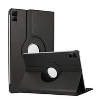 Nettech Xiaomi Redmi Pad Se Uyumlu 3 Kameralı Döner Standlı Kapaklı Kılıf (Siyah) NT106387