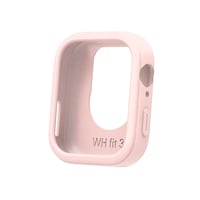 Huawei Watch Fit 3 Yumuşak TPU Silikon Kasa Koruyucu Zore Watch Gard 34  Pembe