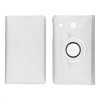 Nettech Samsung Galaxy T375 Tab E 8.0 Uyumlu 360 Kapaklı Kılıf (Beyaz) VR4244