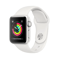 Apple Watch Series 3  Alüminyum  38mm  GPS  Gümüş