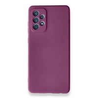 Nettech Samsung Galaxy A72 Uyumlu Nano Arka Koruma Kılıf (Mürdüm) NT87332