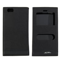 Nettech Vestel Venüs 5070 Uyumlu Pencereli Kapaklı Kılıf (Siyah) VR1802