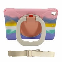 Nettech Apple iPad Air 2 Uyumlu Armor 360 Arka Koruma (Pembe) NT95932