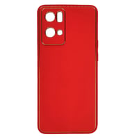 Nettech Oppo Reno 7 pro Uyumlu Coco Leather Seri Arka Koruma Kılıf (Kırmızı) NT93639