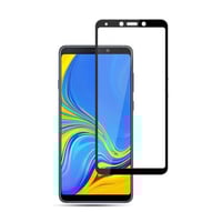 Nettech Samsung Galaxy A9 2018 Uyumlu 5D Glas Full Cam Koruyucu (Siyah) VR14852