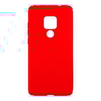 Nettech Huawei Mate 20 Uyumlu Plane Seri Arka Koruma Kılıf (Kırmızı) VR11688