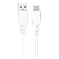 Nettech NTDC07 Plastik 100 Cm TypeC Şarj ve Data Kablosu (Beyaz) NTDC07