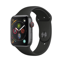 Apple Watch Series 4  Alüminyum  44mm  Cellular  Gece yarısı