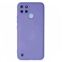 Nettech Realme C21Y Uyumlu Lansman Seri Arka Koruma Kılıf (Lila) NT100168
