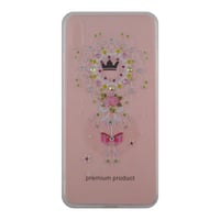 Nettech Apple iPhone XS Max Uyumlu Taşlı Seri Arka Koruma Kılıf (Şeffaf) VR13194