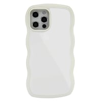 Nettech Apple iPhone 12 Pro Max Uyumlu Aynalı Seri Arka Koruma Kılıf (Beyaz) NT96276