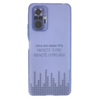 Nettech Xiaomi Redmi Note 10 Pro 4G Uyumlu Ultra Slim Arka Koruma Kılıf (Lila) NT90653