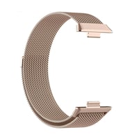 Huawei Watch Fit 3 Zore KRD01 Metal Kordon Rose Gold