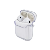 Nettech Apple Airpods Uyumlu Şeffaf Seri Arka Koruma Kılıf (Şeffaf) NT96390