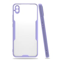 Nettech Samsung Galaxy A02 Uyumlu Platin Seri Arka Koruma Kılıf (Lila) NT86018
