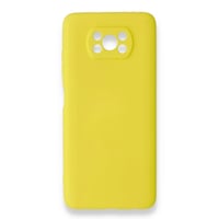 Nettech Xiaomi Poco X3 NFC Uyumlu Nano Arka Koruma Kılıf (Sarı) NT87723