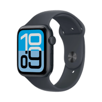 Apple Watch SE 3  Alüminyum  44mm  GPS + Cellular  Gece Yarısı