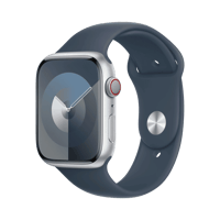 Apple Watch Series 9  Alüminyum  45mm  Cellular  Gümüş