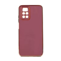 Nettech Xiaomi Redmi Note 12 Pro 4G Uyumlu Golden Luxury Arka Koruma Kılıf (Kırmızı) NT105742