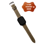 Nettech Samsung Watch 22 mm Uyumlu Deri Kordon (Yeşil) NT112235