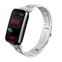 Xiaomi Mi Band 7 Pro KRD04 Metal Kordon  Gümüş