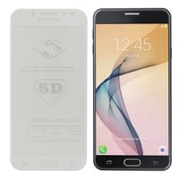 Helt Samsung Galaxy J720 J7 2017 Uyumlu 5D Glas Full Cam Koruyucu (Beyaz) NT19422