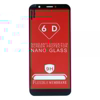 Helt General Mobile GM8 Uyumlu Ön Koruma Nano Ekran Koruyucu (Siyah) VR8760