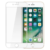 Helt Apple iPhone 7 Uyumlu 3D SuperGlass Full Cam Koruyucu (Beyaz) NT17131