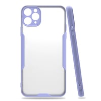 Nettech Apple iPhone 11 Pro Max Uyumlu Platin Seri Arka Koruma Kılıf (Lila) NT86590