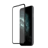 Nettech Apple iPhone XS Max Uyumlu Ön Koruma Seramik Nano Ekran Koruyucu (Siyah) NT80294