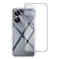 Nettech Realme C55 Uyumlu Lüx Seri Kamera Korumalı Arka Koruma Kılıf (Şeffaf) NT105355