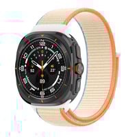 Galaxy Watch Ultra 47mm Zore KRD03 Hasır Kordon Krem