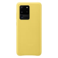 Nettech Samsung Galaxy S20 Ultra Uyumlu Nano Arka Koruma Kılıf (Sarı) NT87443