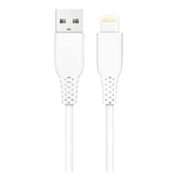 Nettech NTDC08 Plastik 100 Cm Lightning Şarj ve Data Kablosu (Beyaz) NTDC08