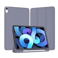 Nettech Apple iPad 10 Nesil 10.9 2022 Uyumlu Flip Prizma Seri Kapaklı Kılıf (Gri) NT104981