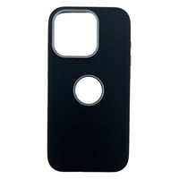 Nettech Apple iPhone 15 Pro Uyumlu NTN020 Arka Koruma Kılıf (Siyah) NT106492