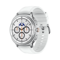 Samsung Galaxy Watch8 Classic  Paslanmaz Çelik  46mm  Bluetooth  Beyaz