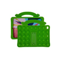 Nettech Apple iPad Mini Uyumlu Standlı Pop It Arka Koruma (Yeşil) NT93284