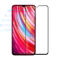 Nettech Xiaomi Redmi Note 8 Uyumlu 5D Glas Full Cam Koruyucu (Siyah) VR19707